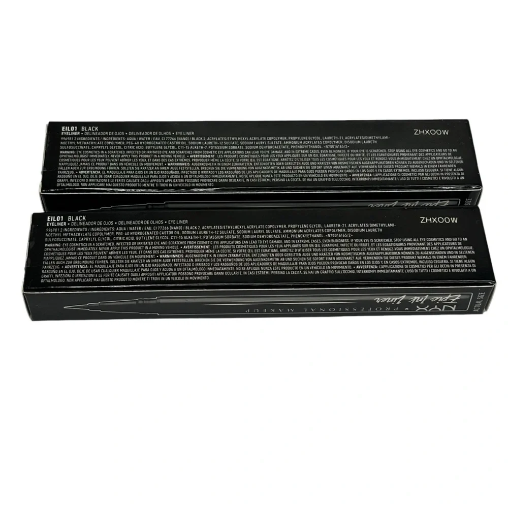 Two (2) NYC Black Waterproof Ink Eye Liners New in the Boxes